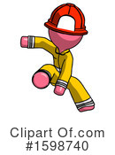 Pink Design Mascot Clipart #1598740 by Leo Blanchette