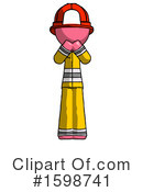 Pink Design Mascot Clipart #1598741 by Leo Blanchette