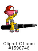 Pink Design Mascot Clipart #1598746 by Leo Blanchette