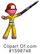 Pink Design Mascot Clipart #1598748 by Leo Blanchette