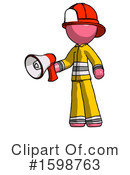 Pink Design Mascot Clipart #1598763 by Leo Blanchette