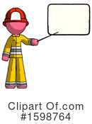 Pink Design Mascot Clipart #1598764 by Leo Blanchette