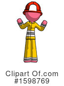 Pink Design Mascot Clipart #1598769 by Leo Blanchette