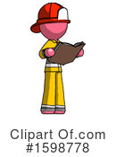 Pink Design Mascot Clipart #1598778 by Leo Blanchette