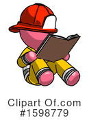 Pink Design Mascot Clipart #1598779 by Leo Blanchette