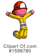 Pink Design Mascot Clipart #1598780 by Leo Blanchette