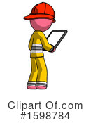 Pink Design Mascot Clipart #1598784 by Leo Blanchette