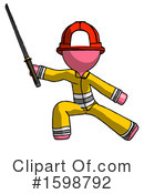 Pink Design Mascot Clipart #1598792 by Leo Blanchette