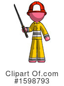 Pink Design Mascot Clipart #1598793 by Leo Blanchette