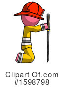 Pink Design Mascot Clipart #1598798 by Leo Blanchette
