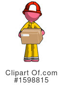 Pink Design Mascot Clipart #1598815 by Leo Blanchette