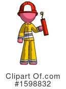 Pink Design Mascot Clipart #1598832 by Leo Blanchette