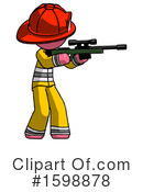 Pink Design Mascot Clipart #1598878 by Leo Blanchette