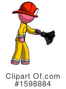 Pink Design Mascot Clipart #1598884 by Leo Blanchette