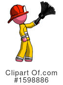 Pink Design Mascot Clipart #1598886 by Leo Blanchette