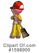 Pink Design Mascot Clipart #1598900 by Leo Blanchette