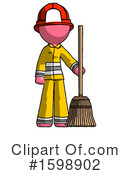 Pink Design Mascot Clipart #1598902 by Leo Blanchette