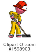 Pink Design Mascot Clipart #1598903 by Leo Blanchette