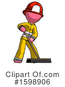 Pink Design Mascot Clipart #1598906 by Leo Blanchette