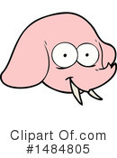 Pink Elephant Clipart #1484805 by lineartestpilot
