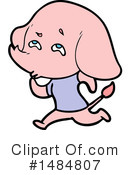 Pink Elephant Clipart #1484807 by lineartestpilot