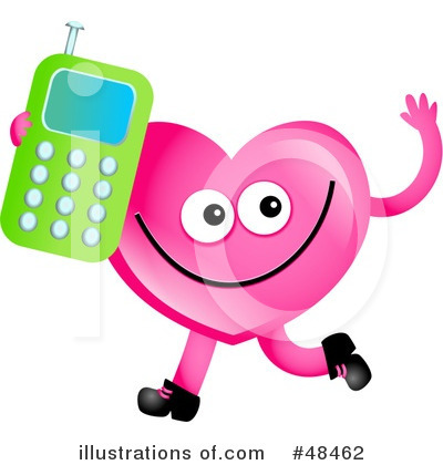 Pink Heart Character Clipart #48462 by Prawny