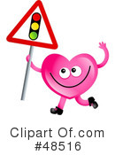 Pink Heart Character Clipart #48516 by Prawny