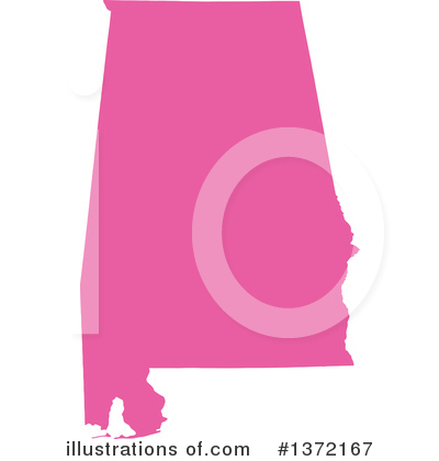 Royalty-Free (RF) Pink State Clipart Illustration by Jamers - Stock Sample #1372167