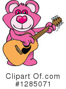 Pink Teddy Bear Clipart #1285071 by Dennis Holmes Designs