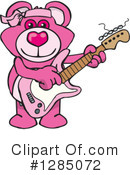 Pink Teddy Bear Clipart #1285072 by Dennis Holmes Designs