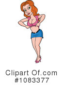 Pinup Clipart #1083377 by LaffToon