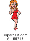 Pinup Clipart #1155748 by LaffToon