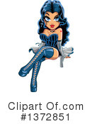Pinup Clipart #1372851 by Clip Art Mascots