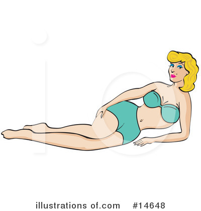 Royalty-Free (RF) Pinup Clipart Illustration by Andy Nortnik - Stock Sample #14648