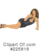 Pinup Clipart #225818 by David Rey