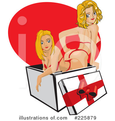 Pinup Clipart #225879 by David Rey