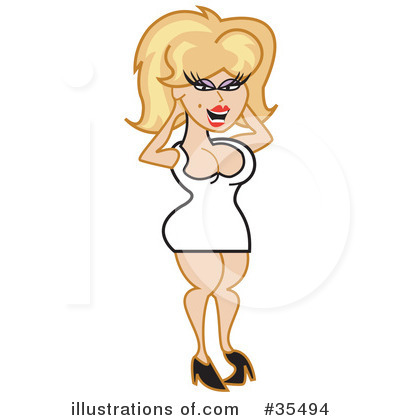 Pinup Clipart #35494 by Andy Nortnik