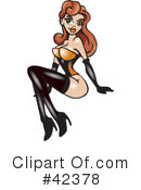 Pinup Clipart #42378 by Dennis Holmes Designs