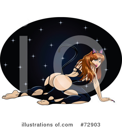 Royalty-Free (RF) Pinup Clipart Illustration by r formidable - Stock Sample #72903