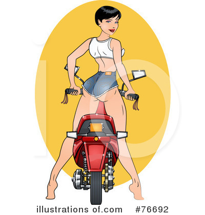 Royalty-Free (RF) Pinup Clipart Illustration by r formidable - Stock Sample #76692