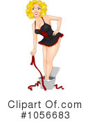 Pinup Woman Clipart #1056683 by BNP Design Studio