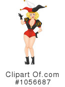 Pinup Woman Clipart #1056687 by BNP Design Studio