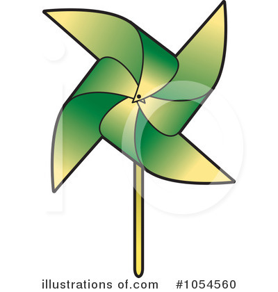 Royalty-Free (RF) Pinwheel Clipart Illustration by Lal Perera - Stock Sample #1054560