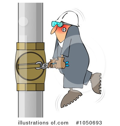 Royalty-Free (RF) Pipes Clipart Illustration by djart - Stock Sample #1050693