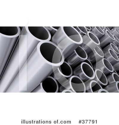 Royalty-Free (RF) Pipes Clipart Illustration by KJ Pargeter - Stock Sample #37791