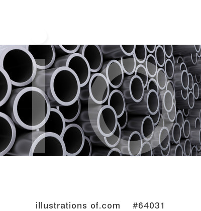 Royalty-Free (RF) Pipes Clipart Illustration by KJ Pargeter - Stock Sample #64031
