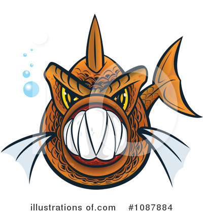 Fish Clipart #1087884 by Paulo Resende