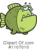 Piranha Clipart #1107010 by Cory Thoman