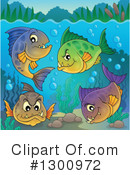 Piranha Clipart #1300972 by visekart
