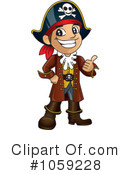 Pirate Clipart #1059228 by Mascot Junction
